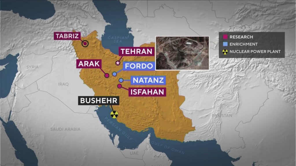 US Launches Full Strike to the Nuclear Sites in Iran