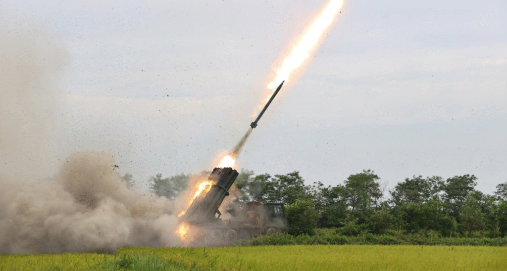 North Korea have Launch Rocket Now After Trilateral Military Exercise